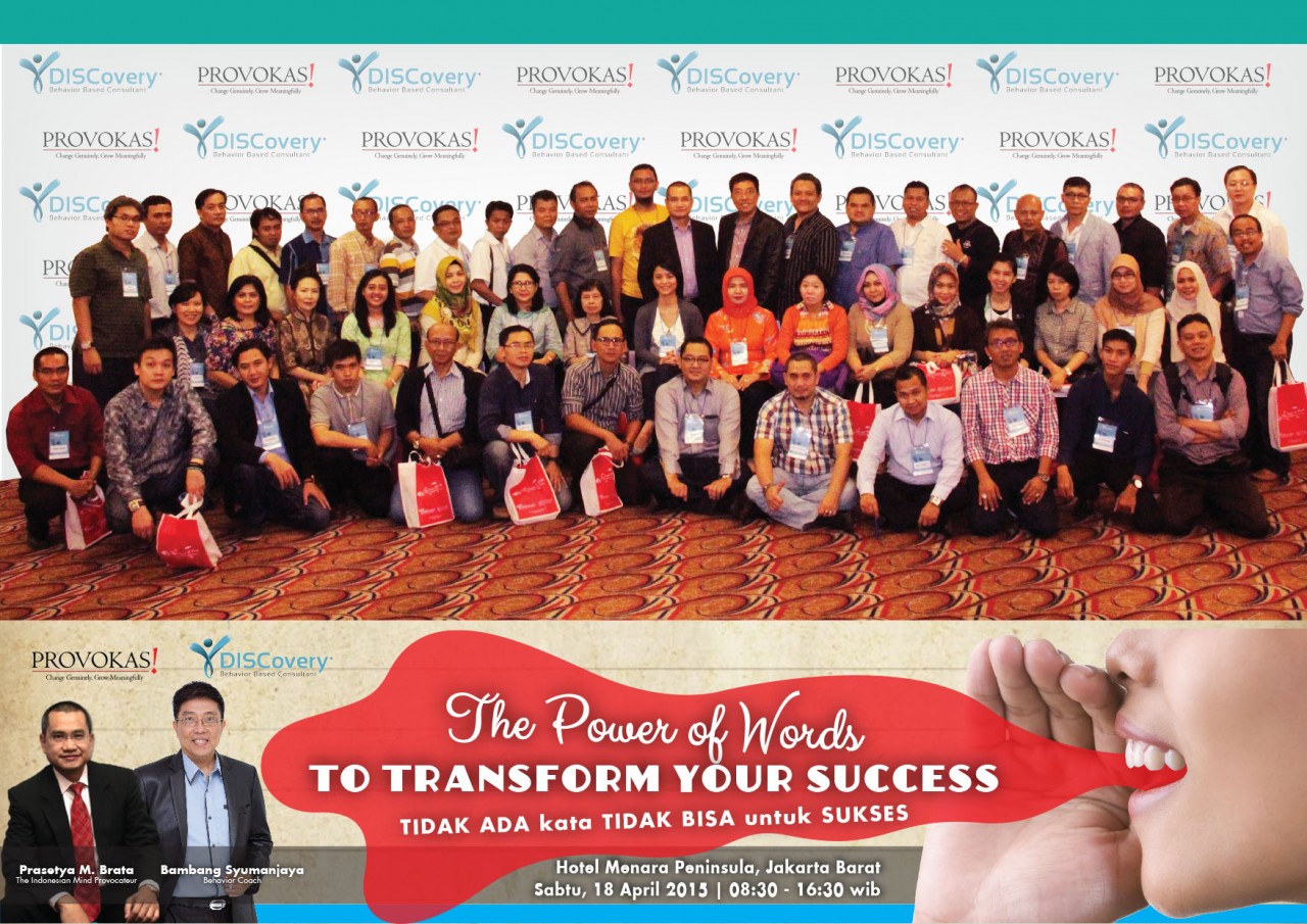 The Power of Words to Transform Your Success - Bambang Syumanjaya latest-update