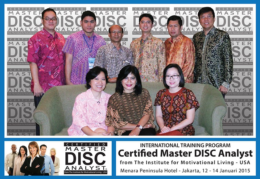 CERTIFIED MASTER DISC ANALYST 12-14 JANUARI 2015, JAKARTA - Bambang Syumanjaya latest-update